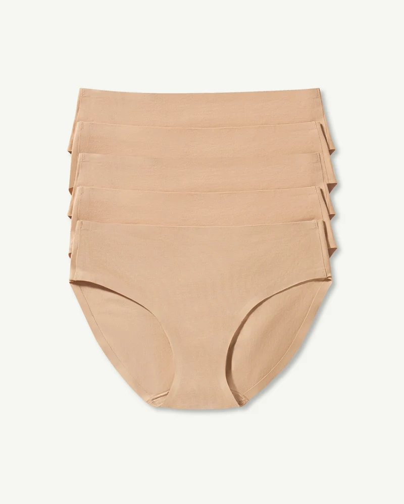 SoftForm Cotton Mid-Rise Brief 5-Pack