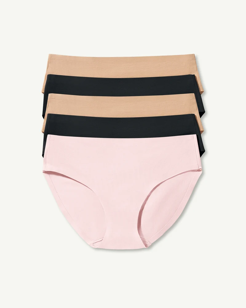 SoftForm Cotton Mid-Rise Brief 5-Pack