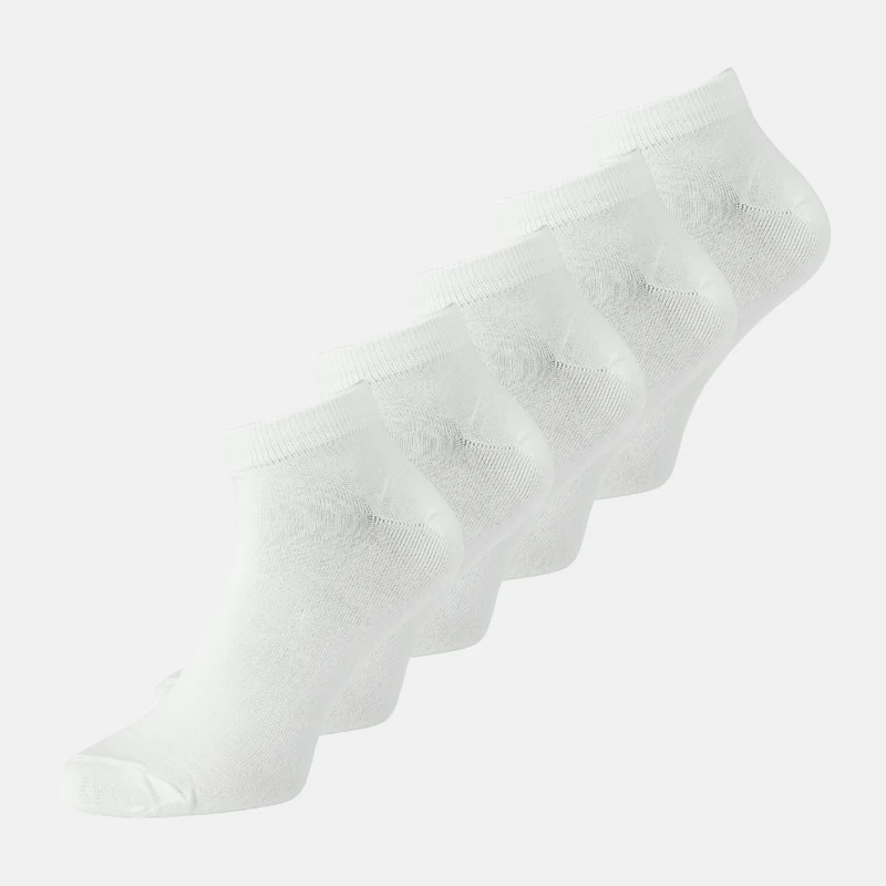 5er-Pack weiße Bambus-Socken