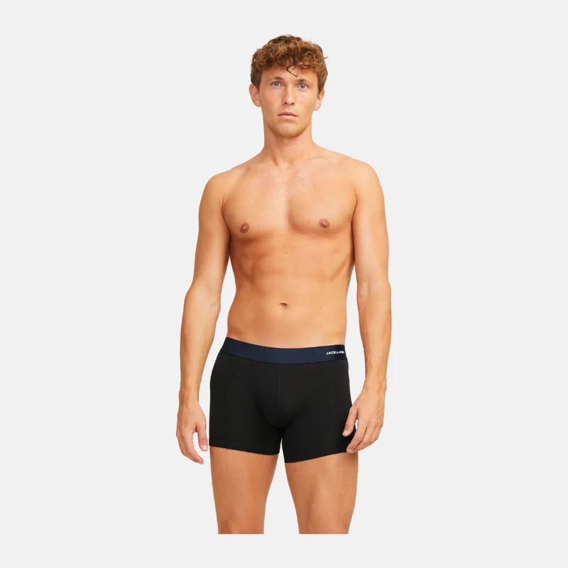 3er-Pack Schwarze Bambus-Unterhosen