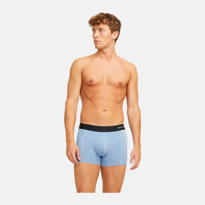 3er-Pack Bambus-Unterhosen in Hellblau/Marine/Dunkelgrau