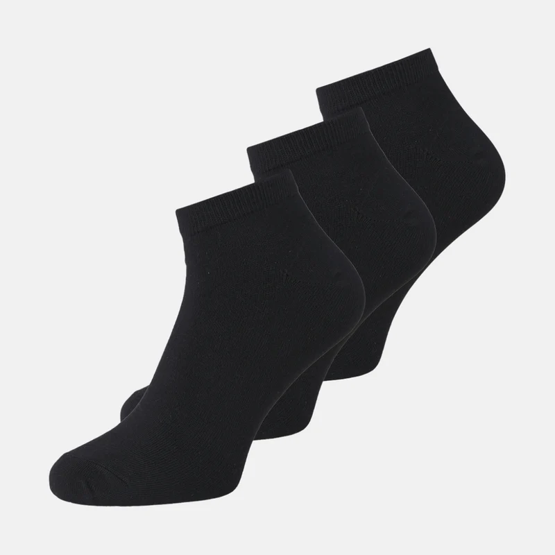3er Pack Schwarze Bambus-Socken