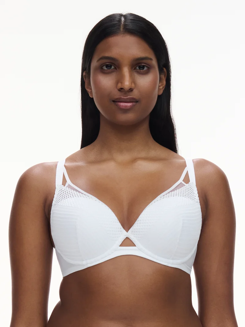 Chantelle - Play Plunge T-Shirt-BH Weiß