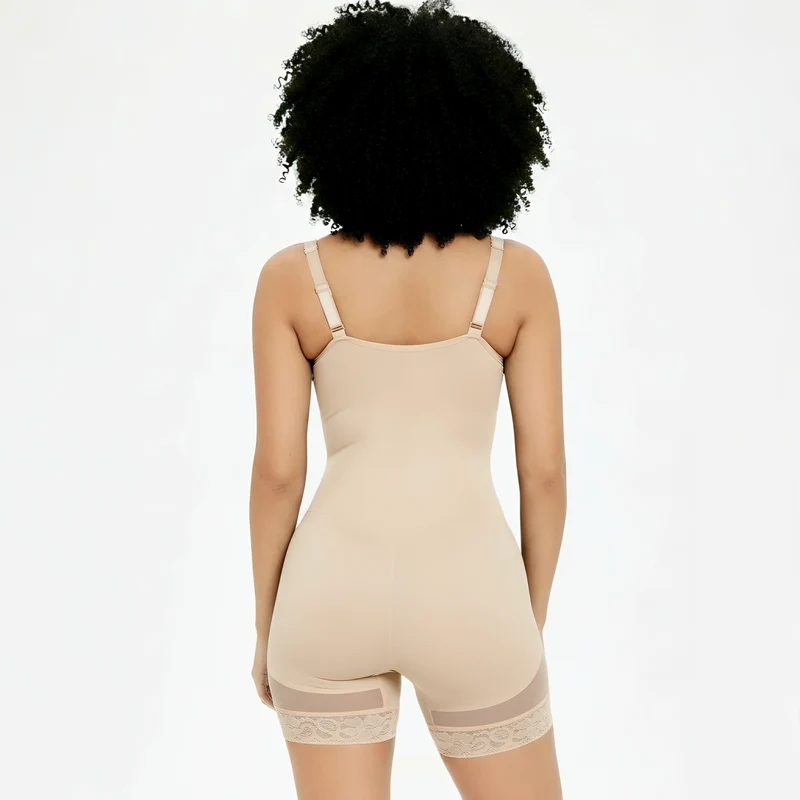 Korrigierender Shapewear-Body mit Haken und Reißverschluss