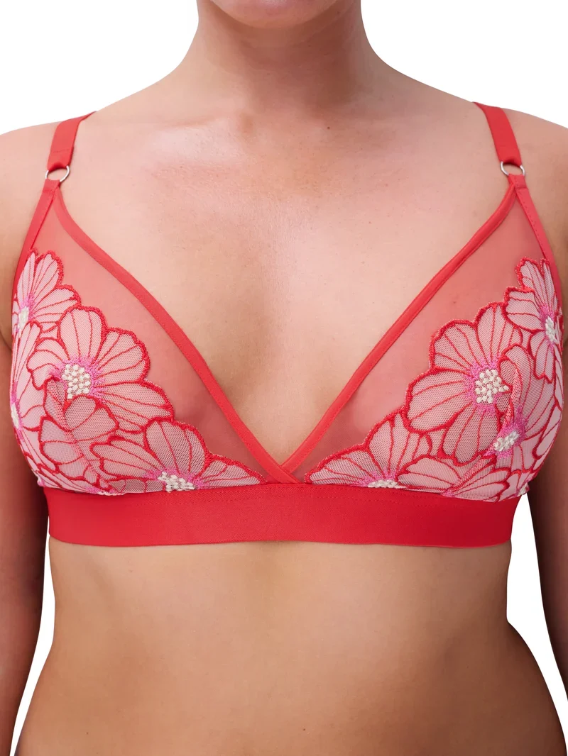 Chantelle – Lush bügelloser Triangel-BH „Flamboyant Flower“