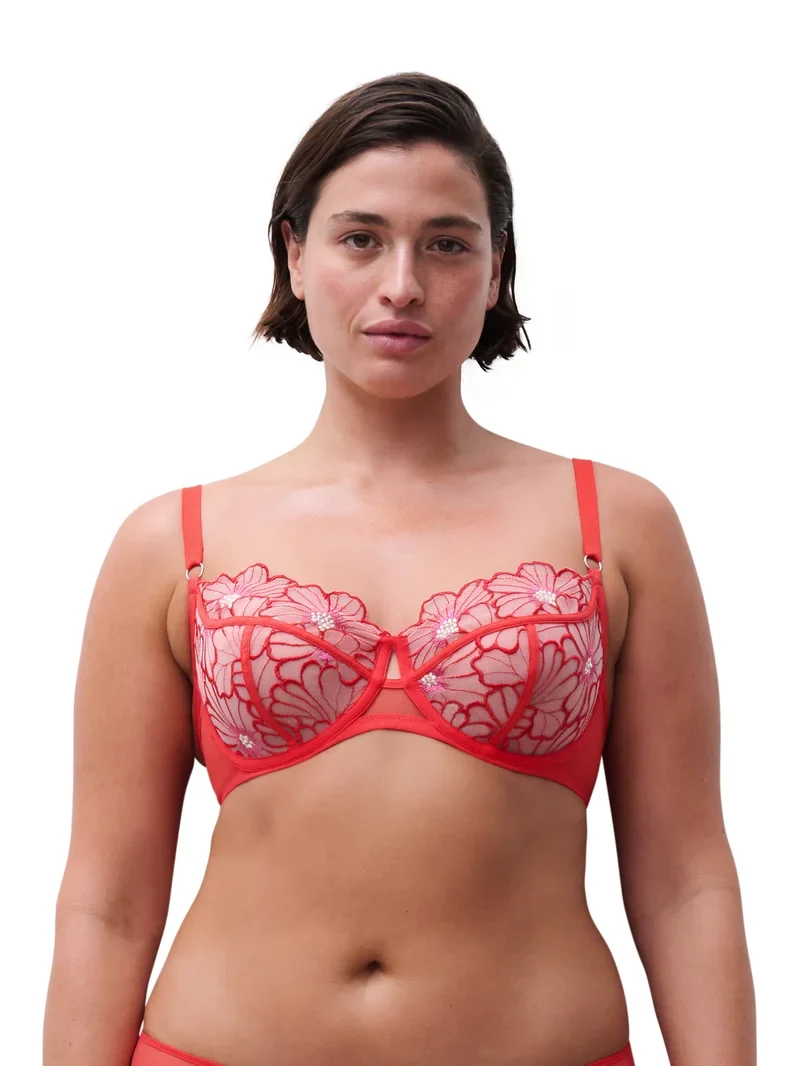 Chantelle – Üppiger Halbschalen-BH, Flamboyant Flower