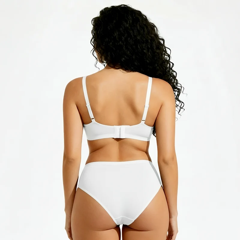 Nahtlose High-Waist-Slips – 3er Set