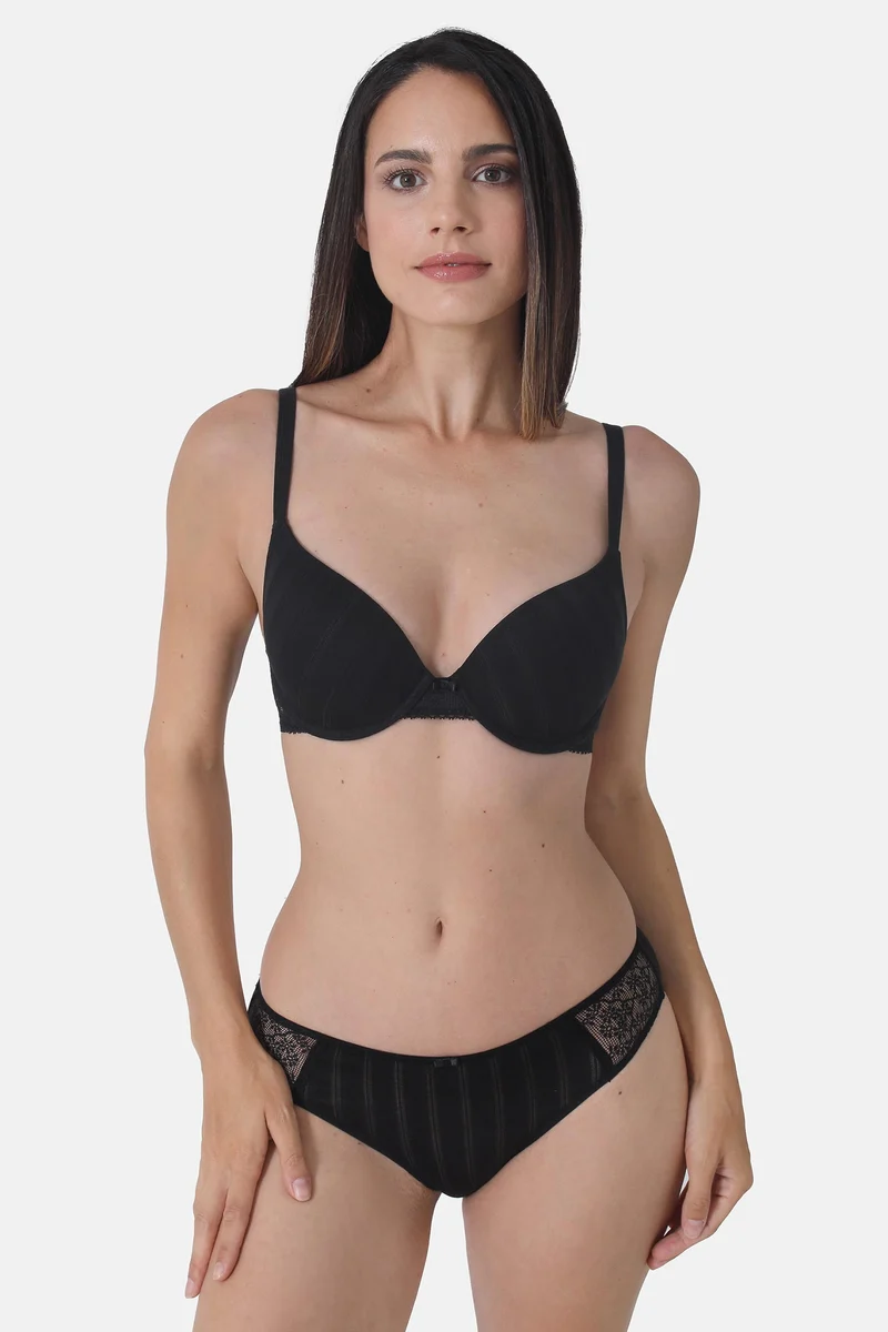 Slip / Briefs NATURAL STRIPE – aus Bambus
