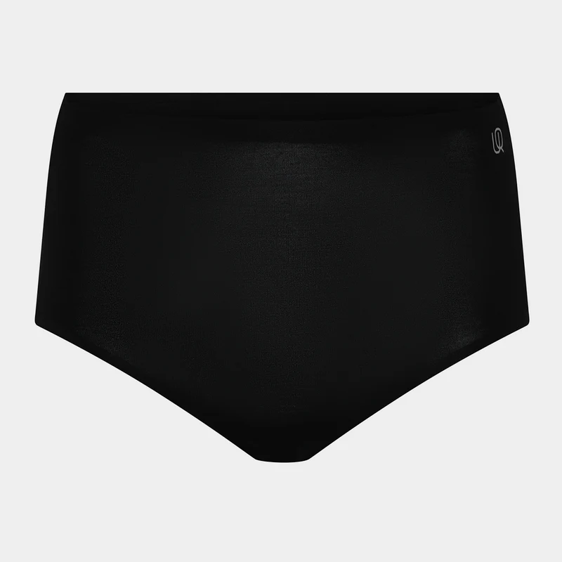 3er-Pack schwarzer Bambus Maxi-Slips