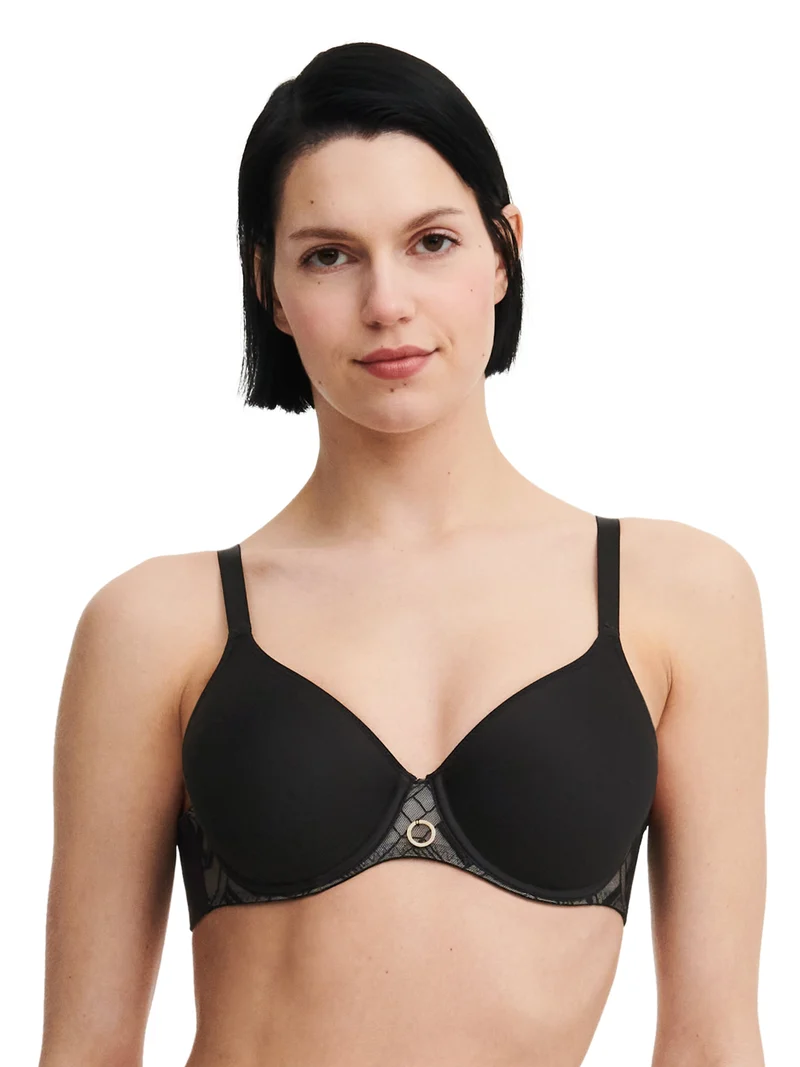 Chantelle - Graphic Support Sehr bedeckender Memory-BH Schwarz