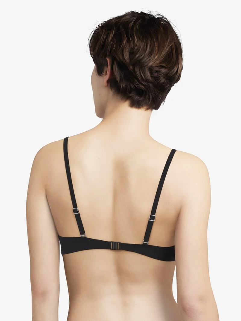 Chantelle Swimwear - Escape Half-Cup Memory Bikini Top Schwarz