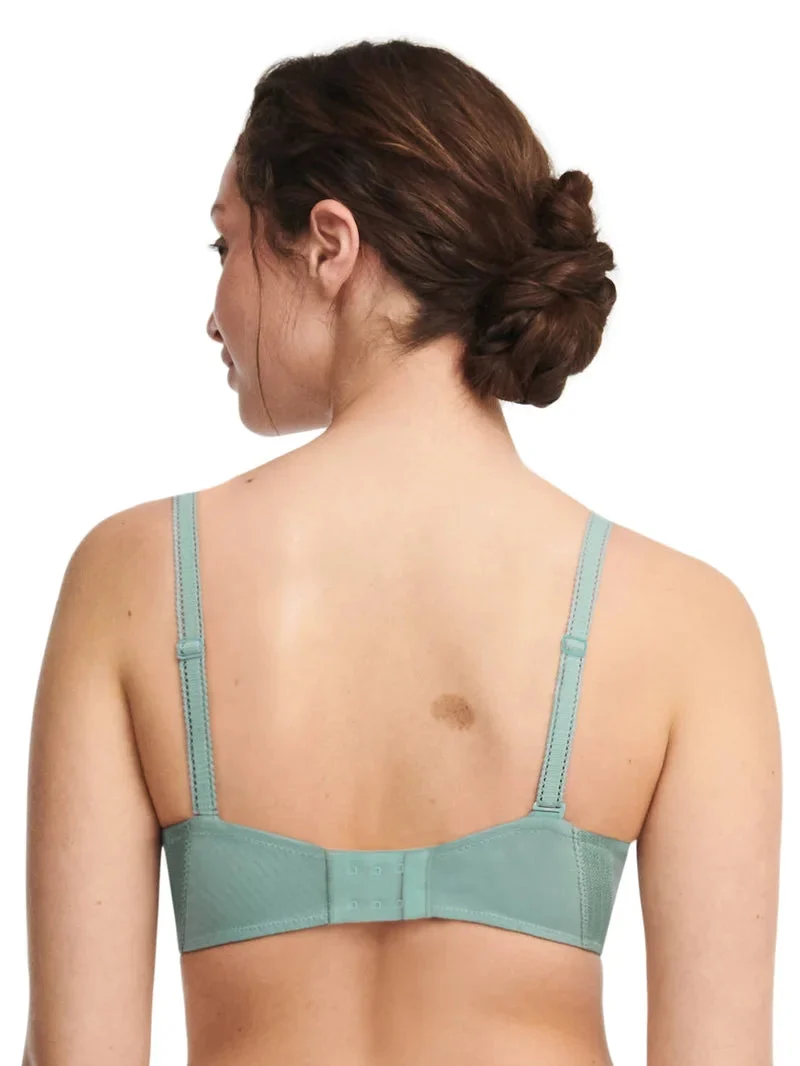 Chantelle - True Lace Plunge Spacer BH Trellis Green