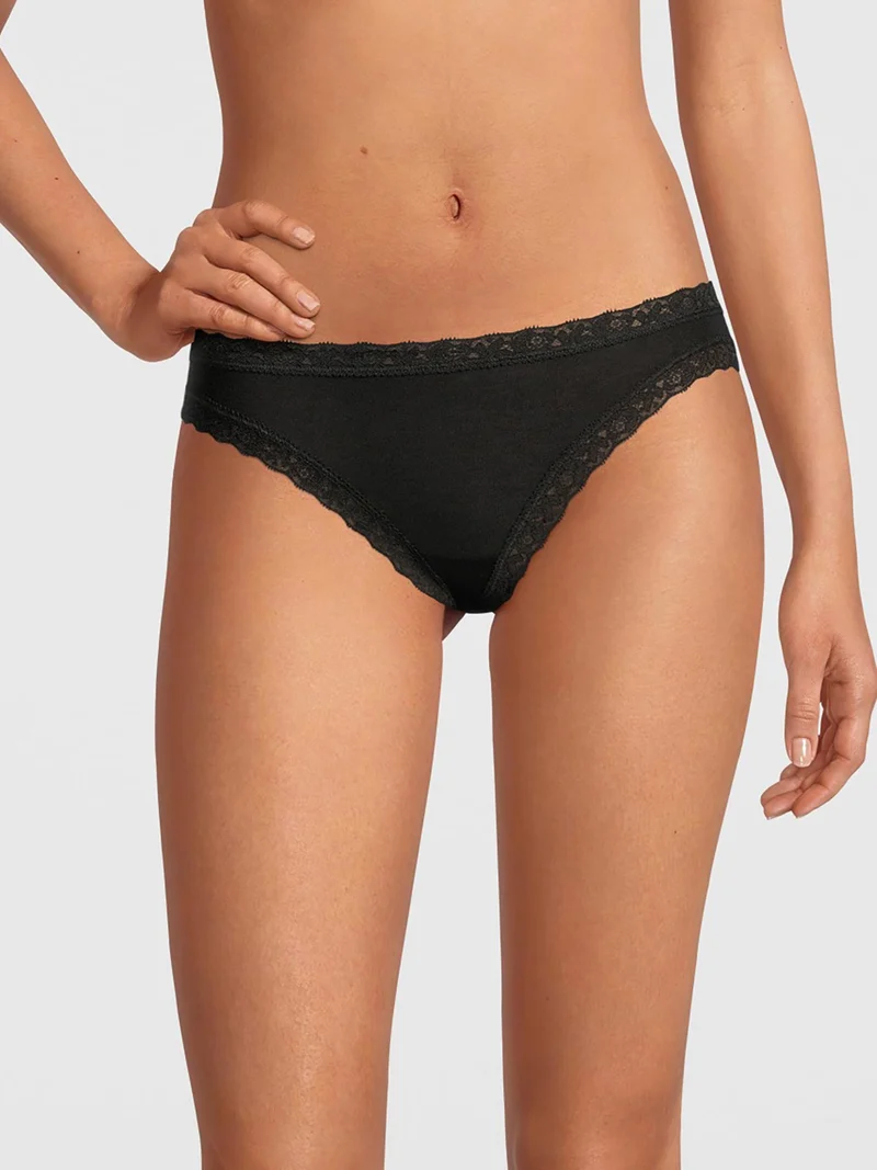 Mini-Slip mit Dentelle de Calais®-Spitze, FILOSCOZIA LACE