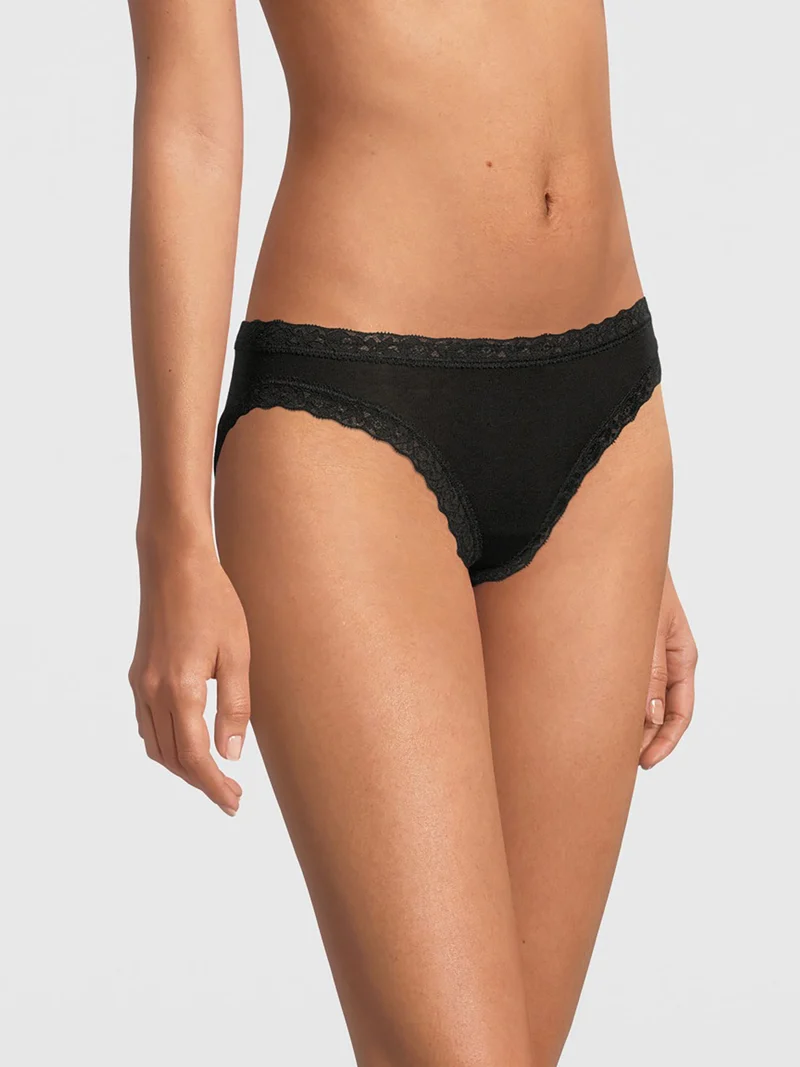 Mini-Slip mit Dentelle de Calais®-Spitze, FILOSCOZIA LACE
