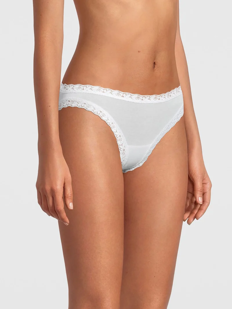 Mini-Slip mit Dentelle de Calais®-Spitze, FILOSCOZIA LACE