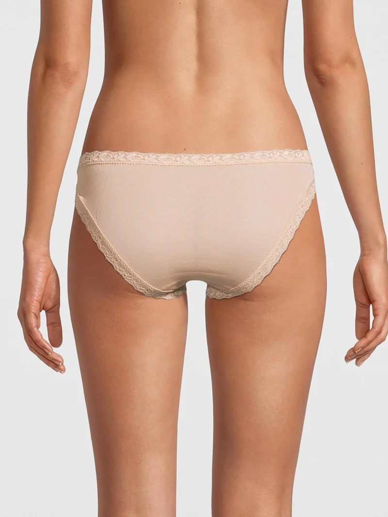 Mini-Slip mit Dentelle de Calais®-Spitze, FILOSCOZIA LACE
