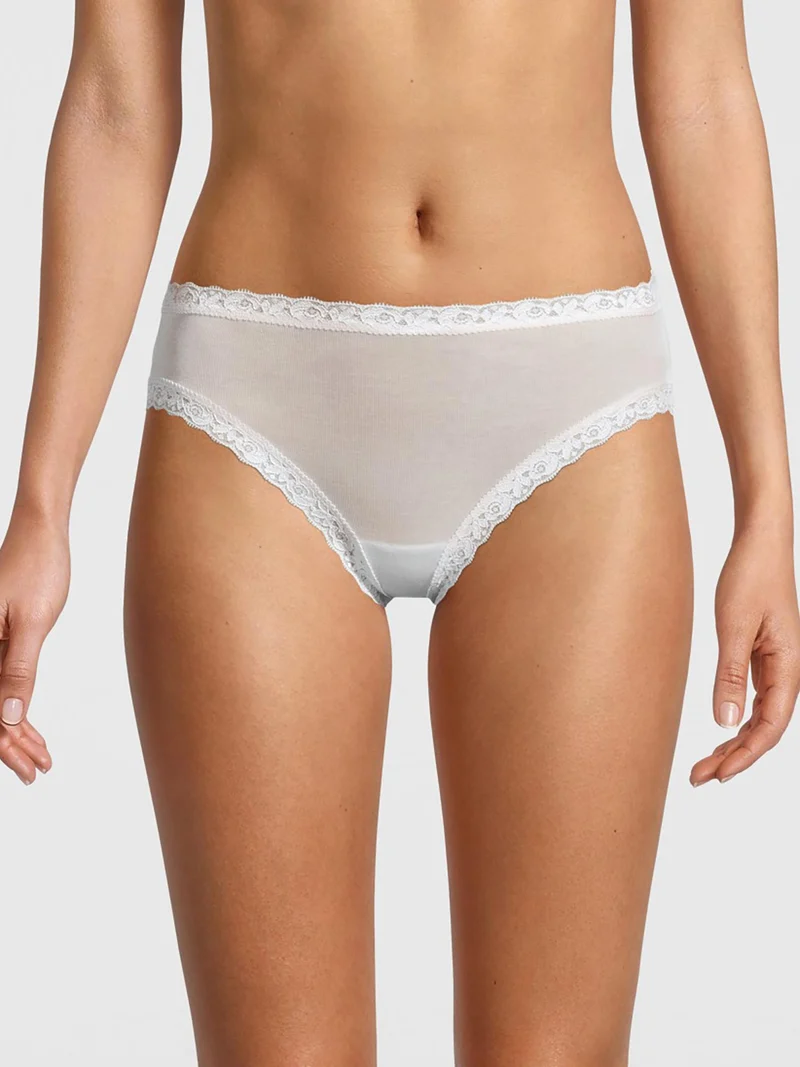 Midi-Slip mit Dentelle de Calais®-Spitze, FILOSCOZIA LACE