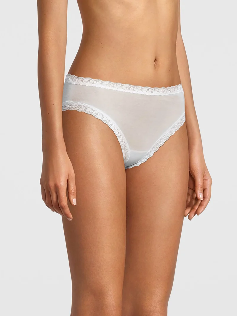 Midi-Slip mit Dentelle de Calais®-Spitze, FILOSCOZIA LACE