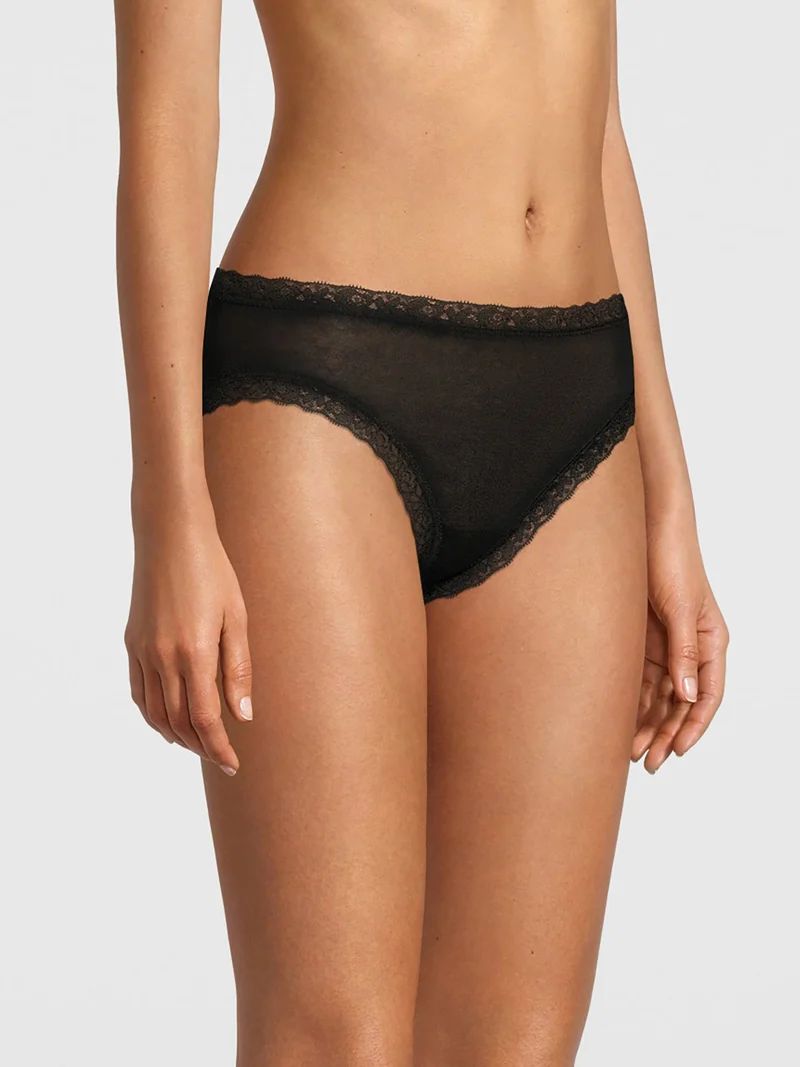 Midi-Slip mit Dentelle de Calais®-Spitze, FILOSCOZIA LACE