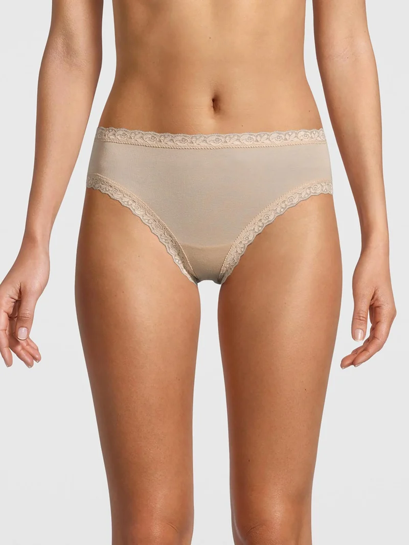 Midi-Slip mit Dentelle de Calais®-Spitze, FILOSCOZIA LACE