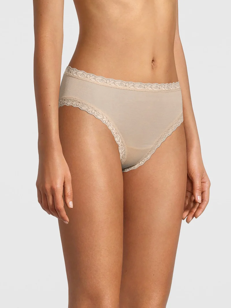 Midi-Slip mit Dentelle de Calais®-Spitze, FILOSCOZIA LACE