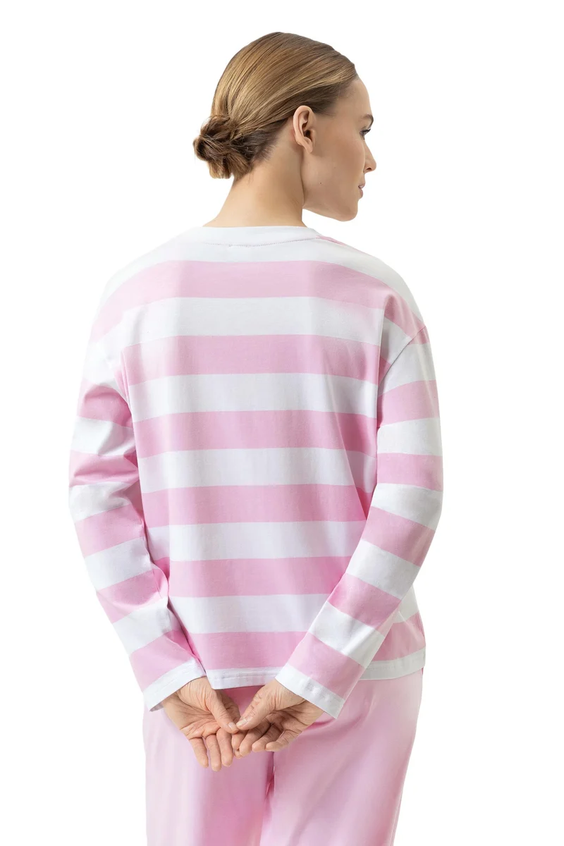Shirt, langarm, STREAKED LINES