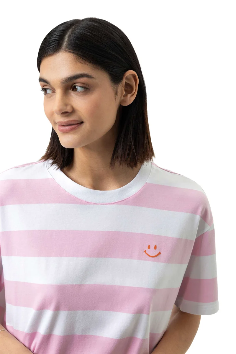 T-Shirt STREAKED LINES