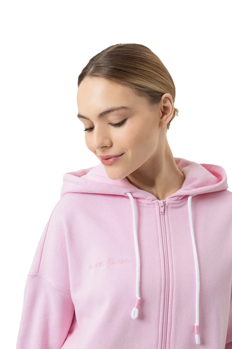Jacke, Hoodie Zip Jacket MELLOW COTTON
