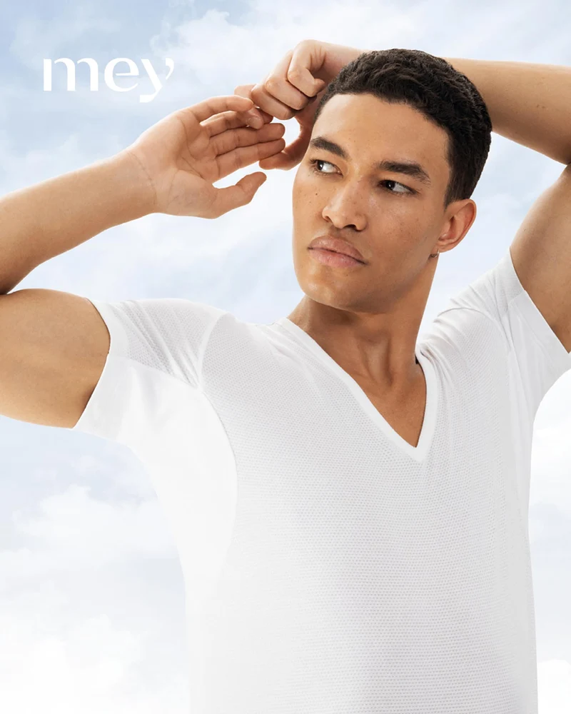 T-Shirt, V-Neck, DRY COTTON BREEZE