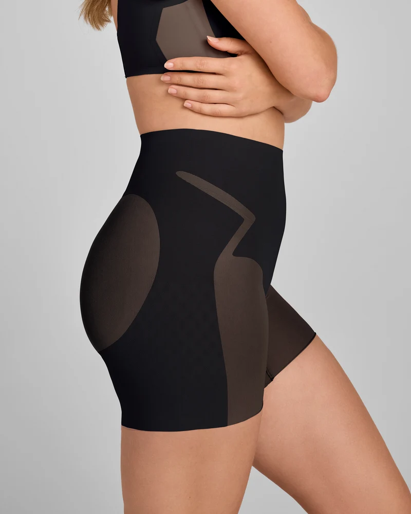 MeshSculpt Mid-Waist Short