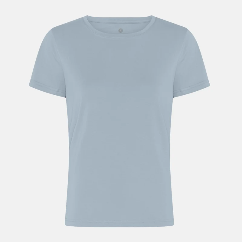 Hellblaues Bambus-T-Shirt