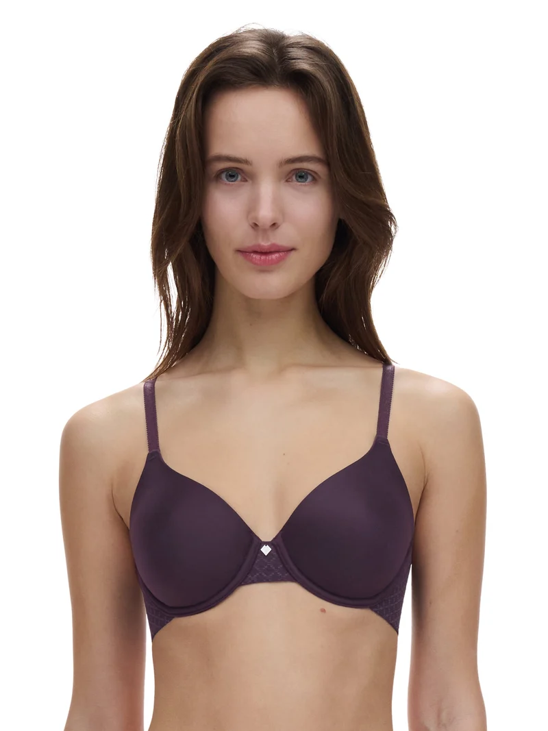 Chantelle Easyfeel - Norah Chic Bedeckender T-Shirt-BH Aubergine