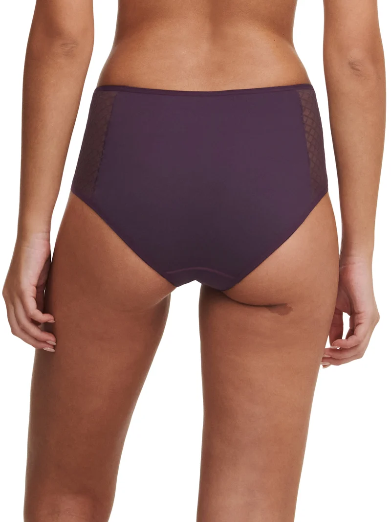 Chantelle Easyfeel - Norah Chic High-Waist Full Brief Aubergine