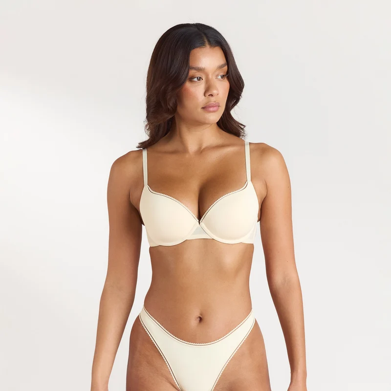 Comfort T-Shirt Bra - Latte
