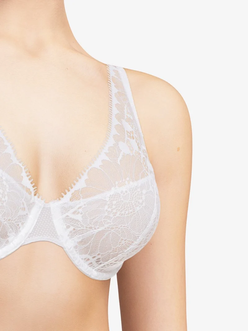 Chantelle – Day To Night Plunge Spacer BH Weiß