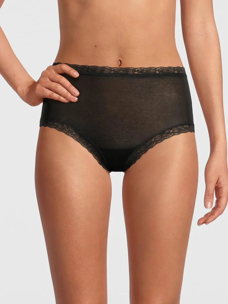 Maxi-Slip mit Dentelle de Calais®-Spitze, FILOSCOZIA LACE