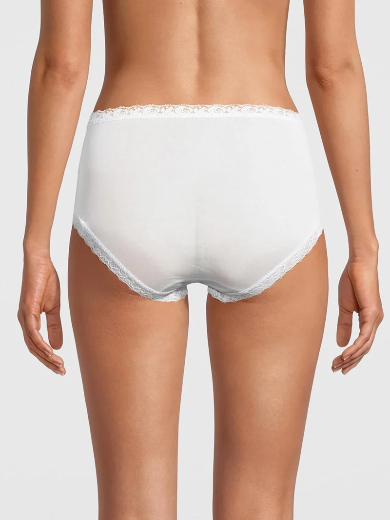 Maxi-Slip mit Dentelle de Calais®-Spitze, FILOSCOZIA LACE