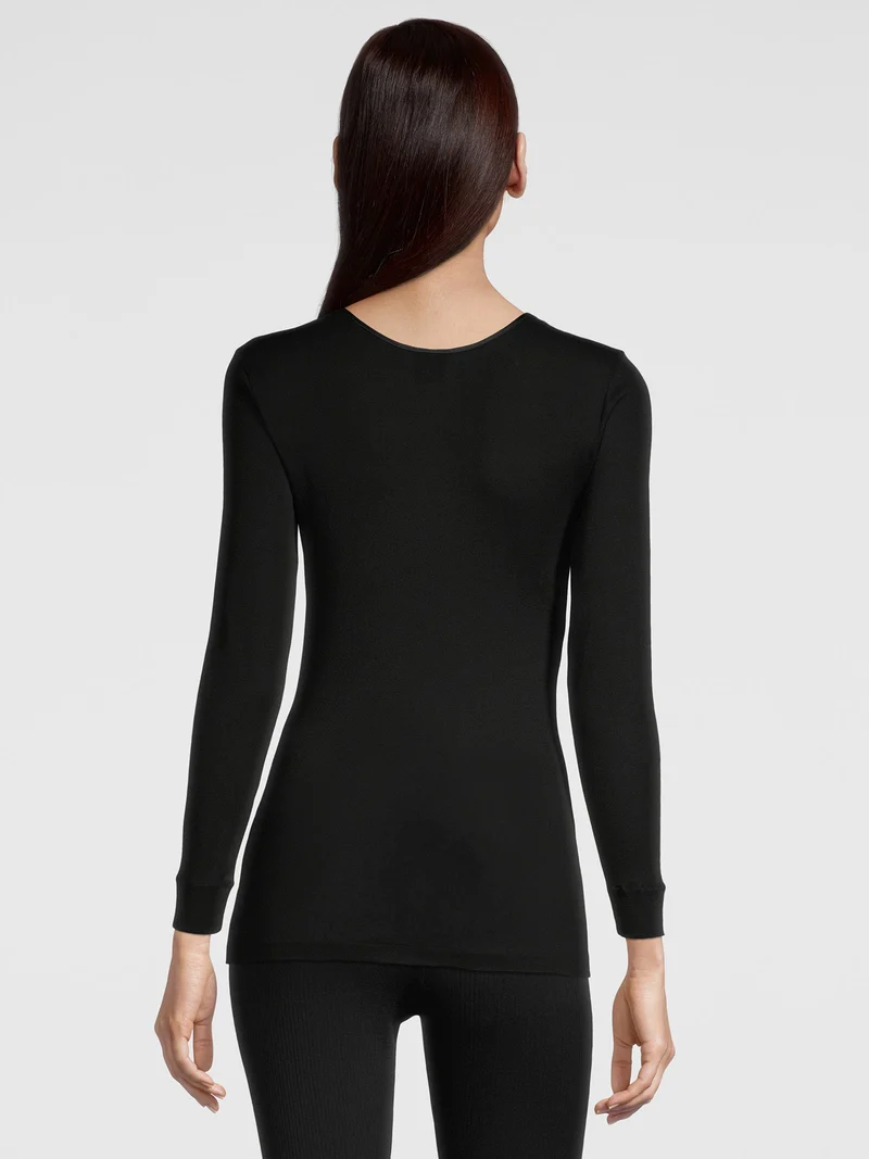 Shirt, langarm, Rundhals, FILOSCOZIA SATIN