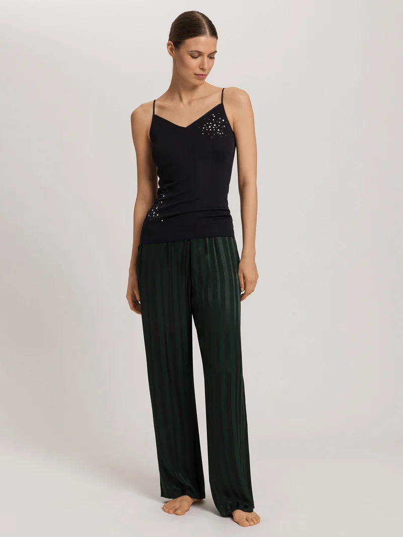 Spaghetti-Top mit Swarowski-Kristallen, COTTON SEAMLESS – Jubiläums-Ausgabe