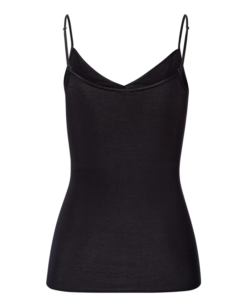 Spaghetti-Top mit Swarowski-Kristallen, COTTON SEAMLESS – Jubiläums-Ausgabe