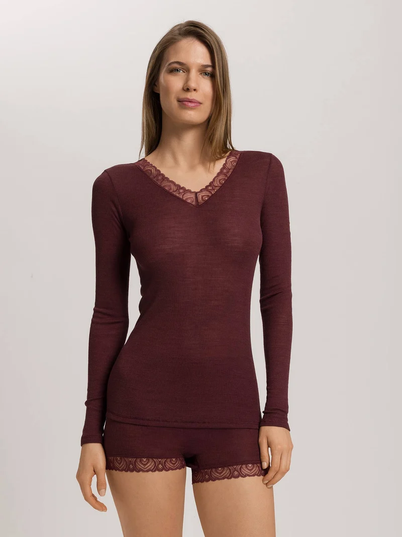 Langarm-Shirt WOOLEN LACE