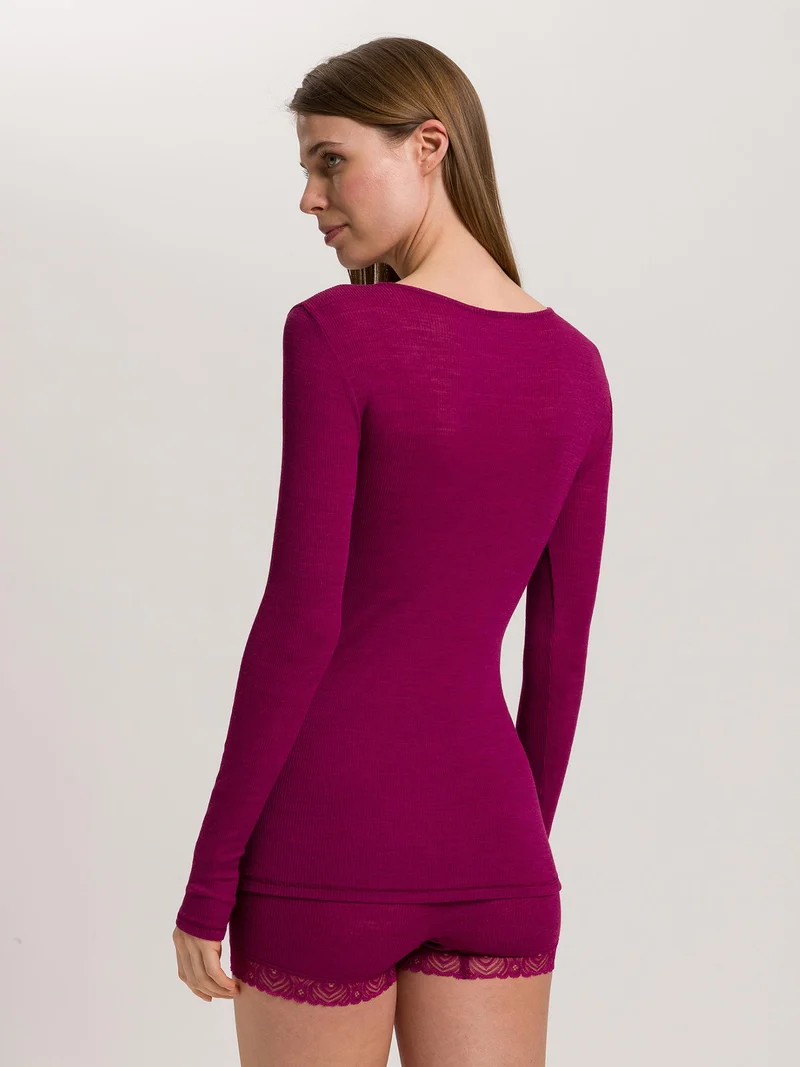 Langarm-Shirt WOOLEN LACE