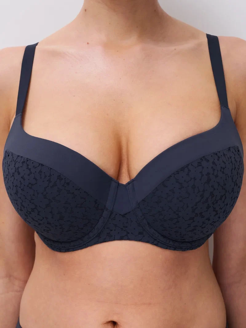 Chantelle EasyFeel - Norah Bügel-BH Ultramarinblau