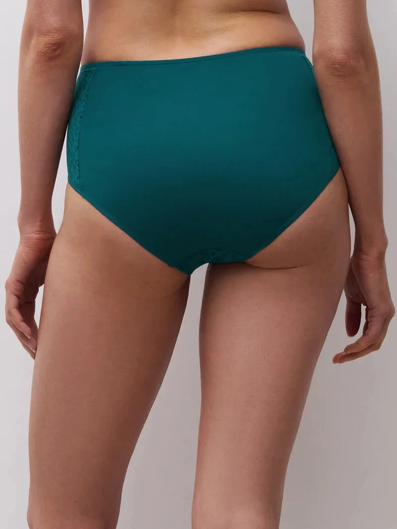Chantelle EasyFeel – Norah High-Waist Full Brief Oriental Green