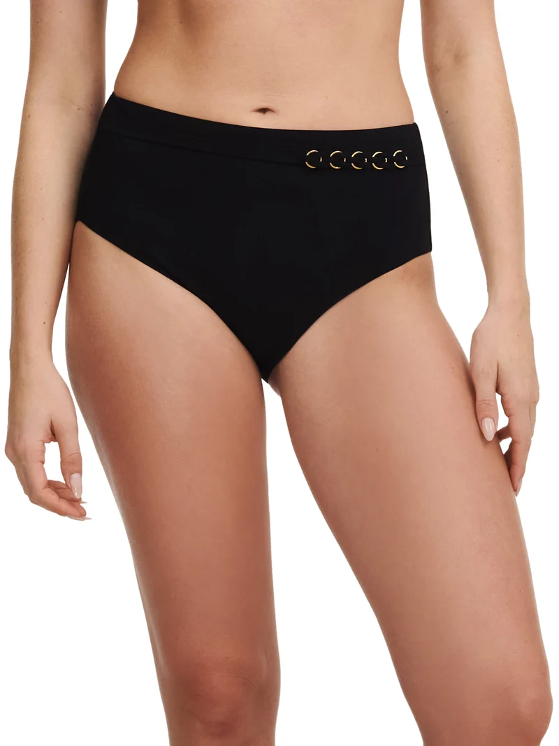 Chantelle Bademode - Emblem Full Brief Schwarz
