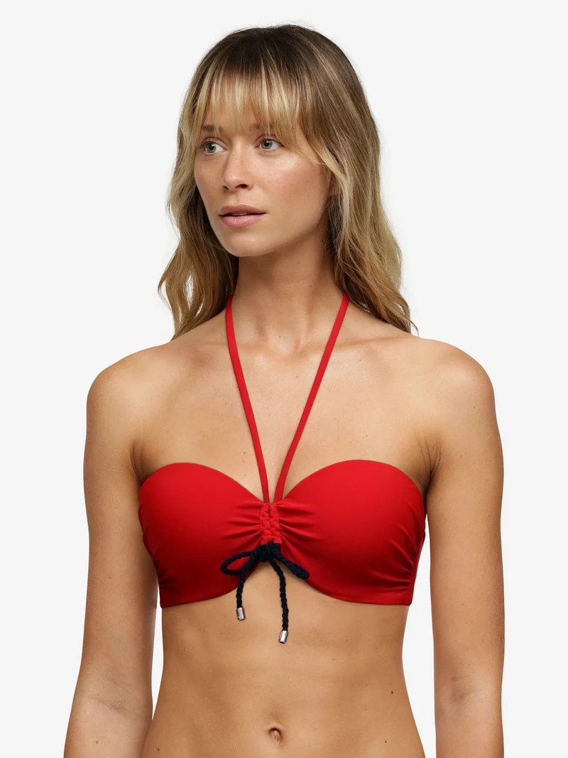 Chantelle Swimwear – Inspire Bandeau-Bikini-Top in Pfefferrot