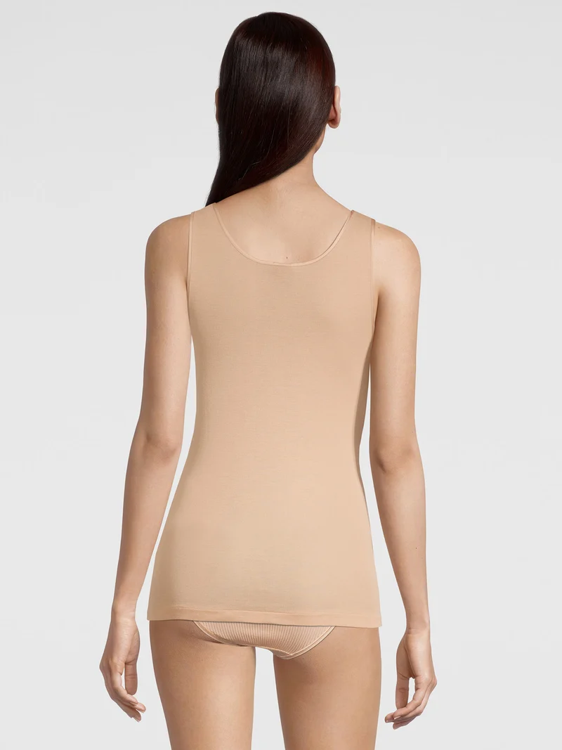 Tank-Top, V-Neck, FILOSCOZIA SATIN
