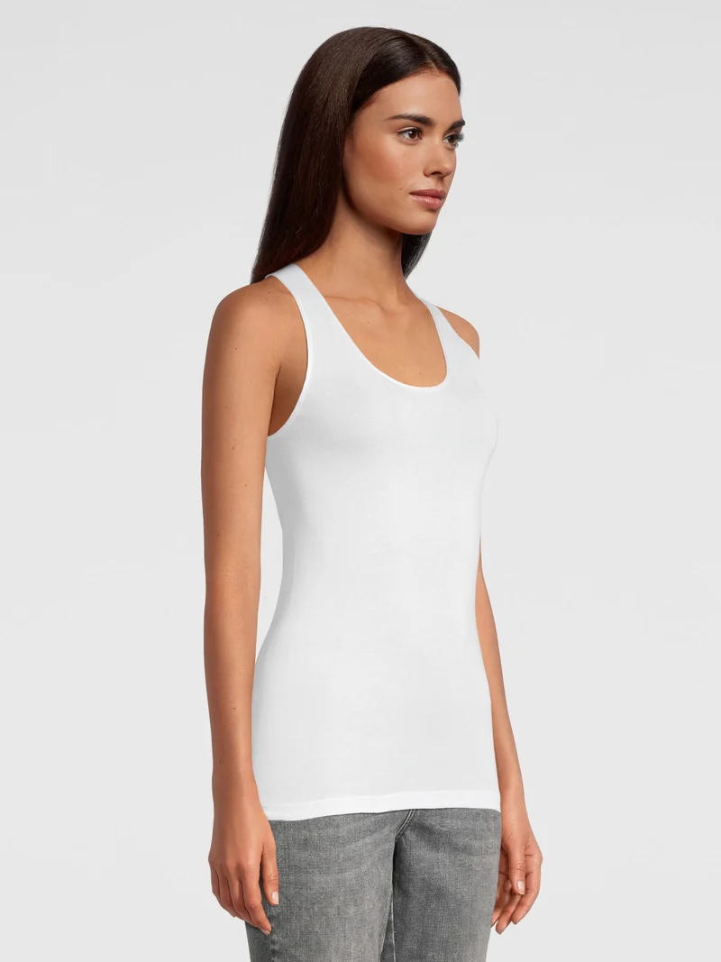 Tank-Top, Rundhals, FILOSCOZIA SATIN