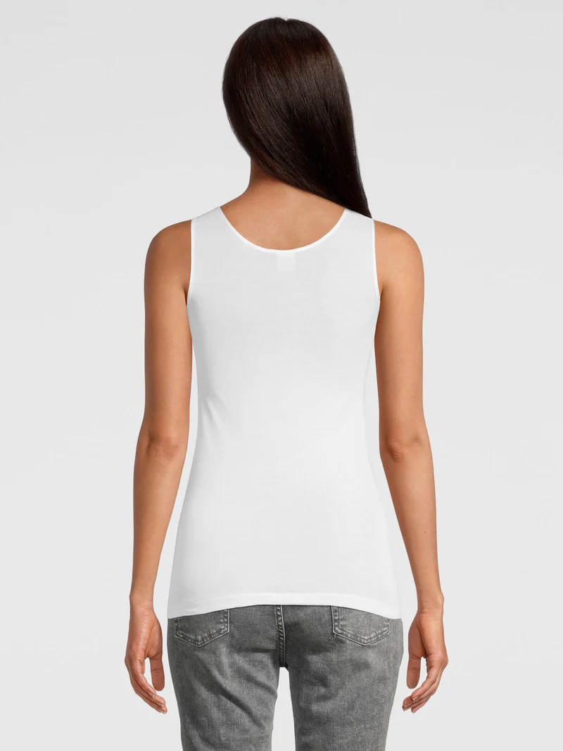 Tank-Top, Rundhals, FILOSCOZIA SATIN