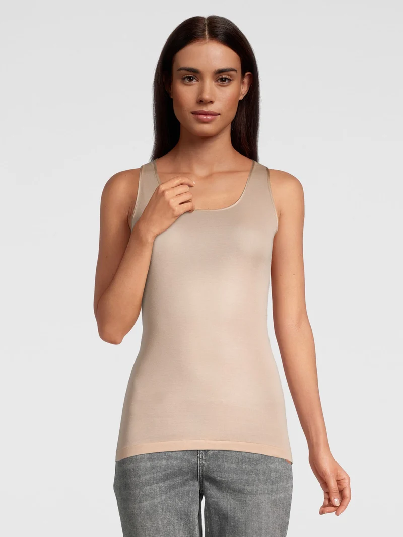 Tank-Top, Rundhals, FILOSCOZIA SATIN